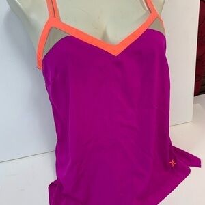Hurley Purple & Orange Tank Top